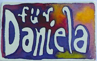 Namenskärtchen Daniela - Ulrike Franz
