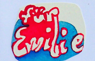 Namenskärtchen Emilie - Ulrike Franz