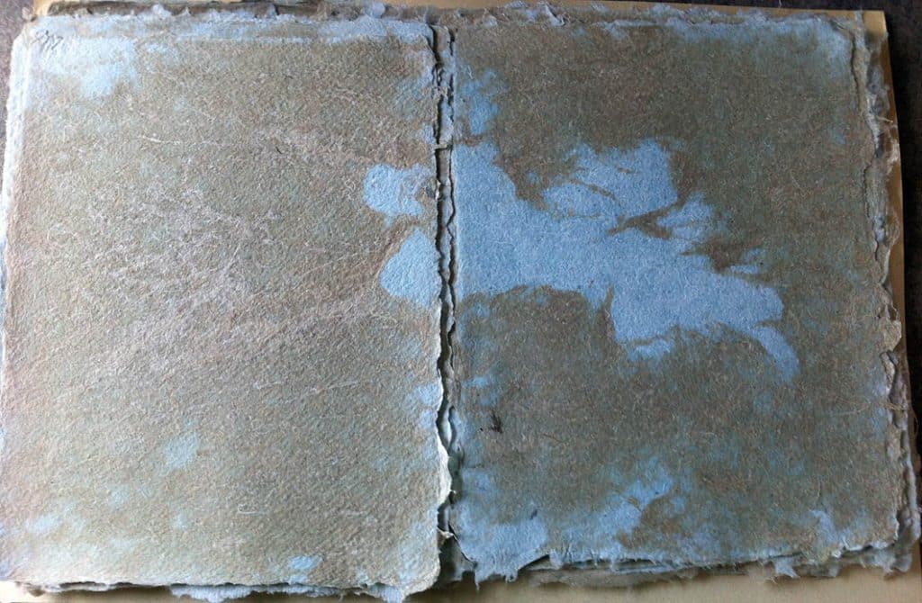 Pulpenmalerei-Leinen-Baumwolle