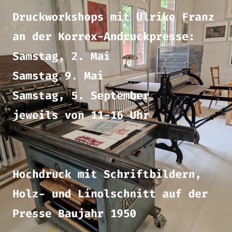 Druckworkshop mit Ulrike Franz