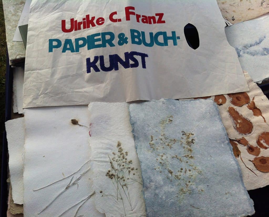 Handsatz auf Hadernpapier
